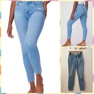 PAIGE Bombshell Skinny in Folk Distressed, size 27